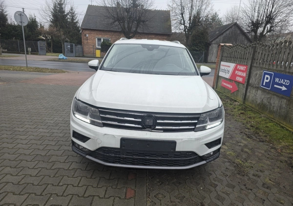Volkswagen Tiguan Allspace cena 74900 przebieg: 128000, rok produkcji 2021 z Nasielsk małe 56